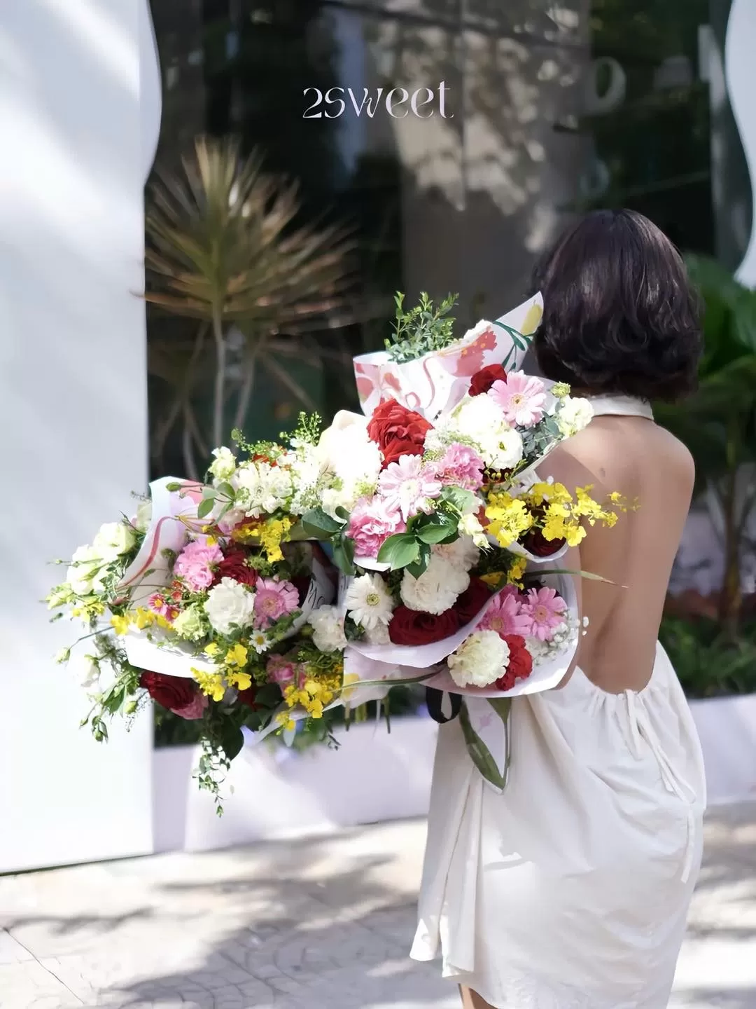 2Sweet Gợi Ý Những Mẫu Hoa Đẹp & Ý Nghĩa Dành Tặng Ngày 20/10 – Trao Trọn Yêu Thương 6 2sweet hoa bó